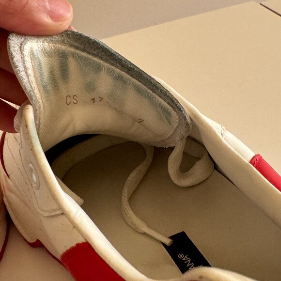 Dolce & Gabbana Daymaster Low 'White Red' sneakers trainers Men’s 8 US (UK 7) - Picture 9 of 10